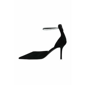 Pantofi din piele intoarsa cu bareta pentru glezna imagine