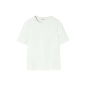 Tricou de bumbac cu decolteu la baza gatului Soria imagine