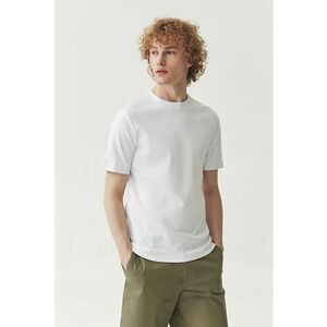 Tricou uni cu decolteu la baza gatului imagine