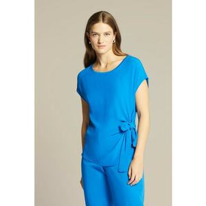 Bluza cu maneci scurte si decolteu rotund imagine