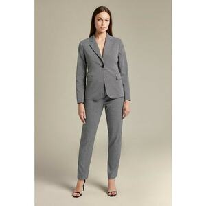 Pantaloni conici cu talie medie imagine