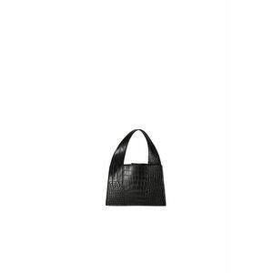 Geanta din piele cu model de crocodil cu maner imagine