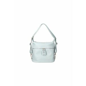 Rucsac convertibil de piele cu buzunare multiple imagine