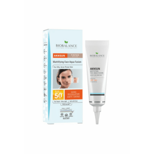 Crema protectie solara SPF 50+ Medium - matifianta pentru ten acneic si gras - 40 ml imagine