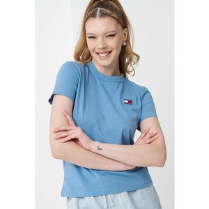 Tricou cu decolteu la baza gatului si logo imagine