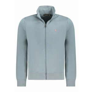 Hanorac fara gluga cu fermoar BALIS FZH SUM barbati -cu mini logo - Regular fit - Gri imagine