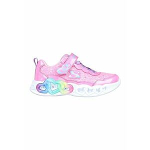 Pantofi sport cu inchidere velcro si lumini LED Infinite Heart Light imagine