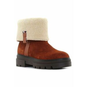 Cizme de damă maro Faux Fur Suede Mărime: imagine