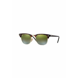 Ochelari de soare clubmaster cu lentile tip oglinda imagine