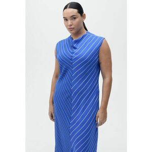 Rochie evazata maxi cu dungi imagine