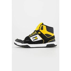 Pantofi sport high-cut cu model colorblock imagine