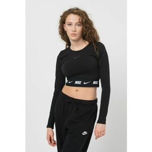 Bluza crop cu logo imagine