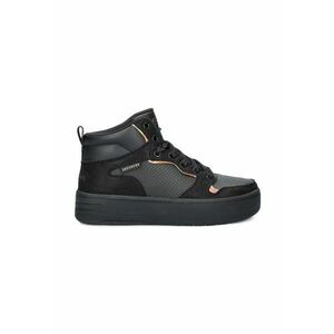 Pantofi sport pentru Baieti - court high - shine kicks - 310192L-BKRG - Negru imagine