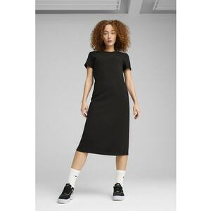 Rochie midi cu slituri pe partea din spate imagine