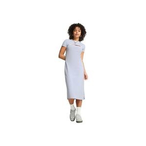 Rochie femei Wardrobe Ess Midi Cut-out Dress - Albastru - imagine