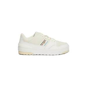 Pantofi sport pentru Femei - suede stripes basket lo - FW0FW07811-AEF - Alb imagine