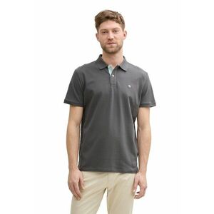 Tricou polo de bumbac cu logo discret imagine