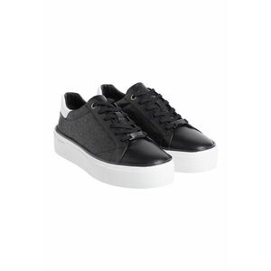 Pantofi sport din piele cu model monograma imagine