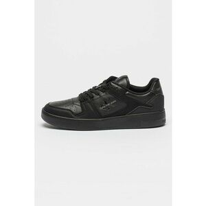 Pantofi sport din piele cu detaliu logo imagine
