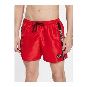 Pantaloni scurti de baie barbati - EA7 Emporio Armani - Poliester.Rosu imagine