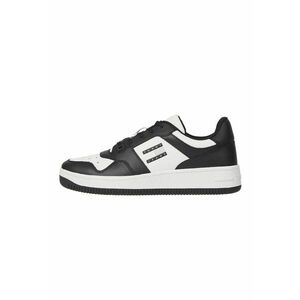 Pantofi sport de piele cu model colorblock imagine