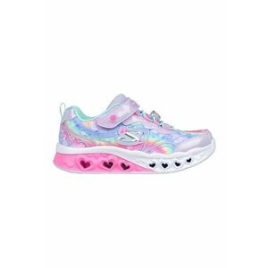 Pantofi sport cu inchidere velcro si lumini LED Flutter Heart Lights imagine