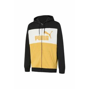 Bluza pentru Barbati - ess+ colorblock full-zip hoodie tr - 676818-51 - Negru imagine