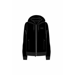 Bluza pentru Drumetie - 6DPM26-PJODZ-1200 - Negru imagine