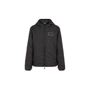 Geaca pentru Barbati - m down medium hooded jacket camou - 6DPB69-PNHQZ-1200 - L INTL - Negru imagine