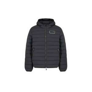 Geaca pentru Barbati - m down medium hooded jacket - 6DPB16-PNHAZ-1200 - S INTL - Negru imagine