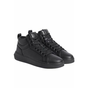 Ghete barbati - casual - piele naturala - negru imagine