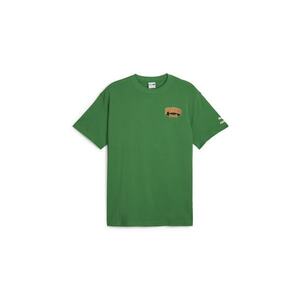 Tricou pentru Barbati - team graphic tee - 624395-86 - XS INTL - Verde imagine