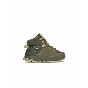 Pantofi sport dama - 303957 - Piele nabuc - Verde imagine