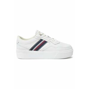 Pantofi sport pentru Femei - stripes platform sneaker - FW0FW08348-YBL - Bej imagine