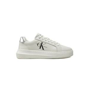 Pantofi sport pentru Femei - chunky cupsole laceuplth ml mtl - YW0YW01476-0K9 - Alb imagine