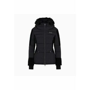 Geaca pentru Femei - w jacket medium padded mix material - 6RTB14-TNDAZ-1200 - Negru imagine