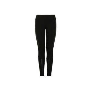 Colanti pentru Femei - w leggings mix materials - 6RTP73-TJRLZ-1200 - Negru imagine