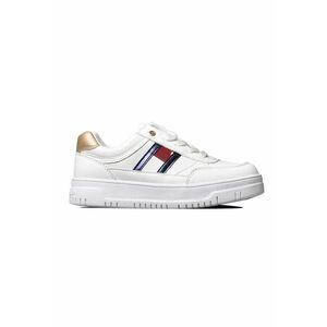 Pantofi sport pentru Fete - flag low cut lace-up sneaker - T3A9-32982-1355Y265 - Alb imagine
