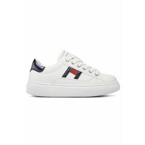 Pantofi sport pentru Fete - flag low cut lace-up sneaker - T3A9-32966-1355A473 - Alb imagine