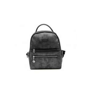 Rucsac de piele ecologica cu buzunare multiple imagine