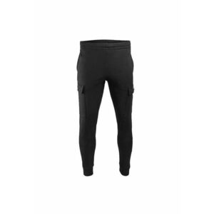 Pantaloni trening barbati bumbac - negru imagine