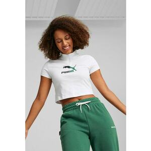 Tricou crop cu buzunar cu fermoar Classics imagine