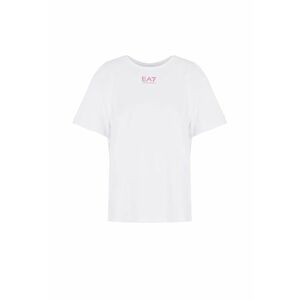 Tricou W Tee Ss Rn Logo Box Motivational Crossover - 3RTT39-TJFKZ-1100 - Femei - Alb imagine