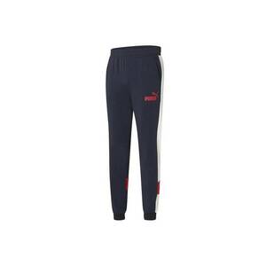 Pantaloni pentru Barbati - ess+ colorblock pants tr cl - 848773-21 - Rosu imagine