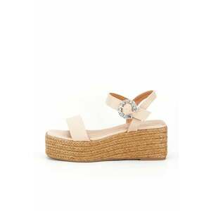 Sandale bej cu platforma 5935 126 13106 imagine