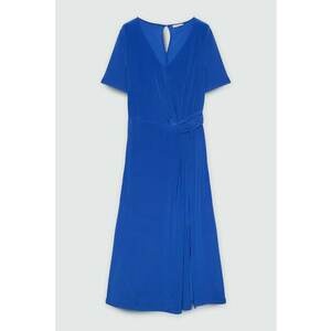 Rochie cu croiala in A si decolteu in V imagine