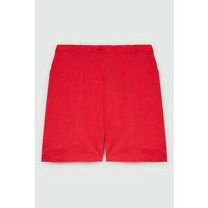 Pantaloni scurti uni din amestec de bumbac imagine