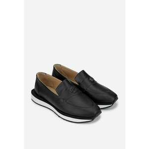 Pantofi dama din piele cu ornament imagine