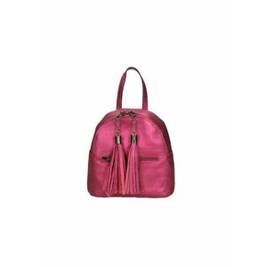 Rucsac din piele cu aspect metalizat imagine