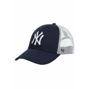 Sapca cu viziera pentru copii - New York Yankees - Bumbac - Bleumarin/Alb - Reglabil imagine